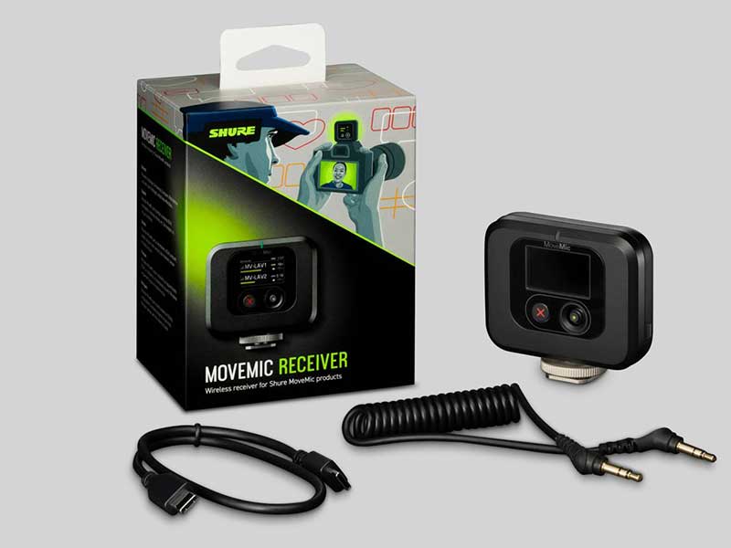 Shure MoveMic Receiver 無線領(lǐng)夾式話筒