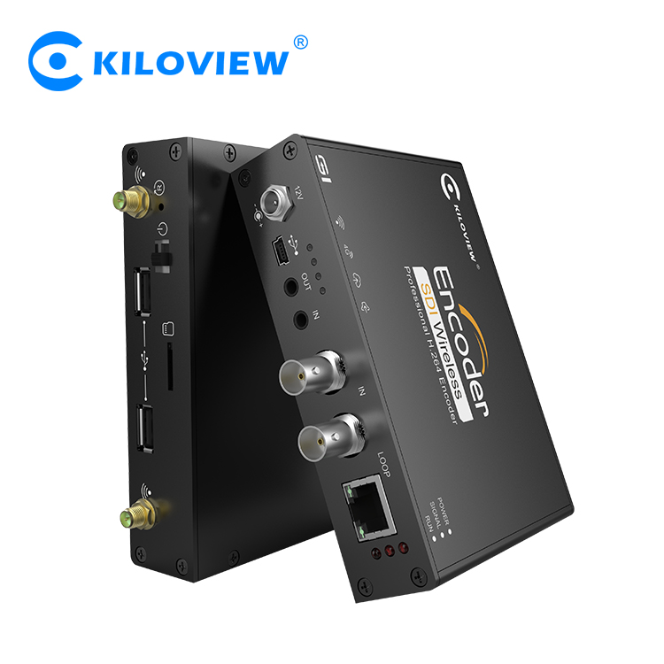 KILOVIEW G1 SDI無(wú)線(xiàn)編碼器 支持外置4G無(wú)線(xiàn)WIFI 多場(chǎng)合應(yīng)用